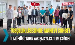 TOSÇELİK SOSYAL BİLİMLER LİSESİNDE "GENÇLİĞE DEĞER" SEMİNERİ DÜZENLENDİ