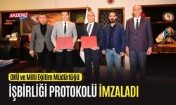 OSMANİYE'DE OKÜ VE MİLLİ EĞİTİM, İŞBİRLİĞİ PROTOKOLÜ İMZALADI