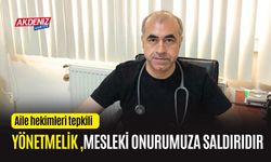 OSMANİYE'DE AİLE HEKİMLERİ, "DİPLOMAMIZA EL UZATMAYIN"