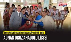 OSMANİYE'DE GENÇ KIZLAR BASKETBOL ŞAMPİYONU BELLİ OLDU