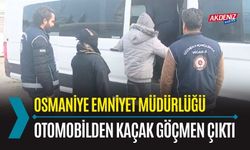 OSMANİYE: OTOMOBİLDEN 7 KAÇAK GÖÇMEN ÇIKTI