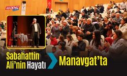 Sabahattin Ali’nin Hayatı Manavgat’ta