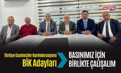 TGK BİK ADAYLARI: BASIN İÇİN BİRLİKTE ÇALIŞALIM