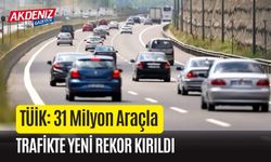 TÜİK: 31 Milyon Araçla Trafikte Yeni Rekor Kırıldı