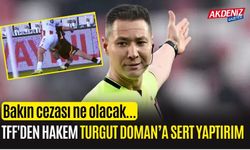 TFF'den Hakem Turgut Doman’a Sert Yaptırım İddiası