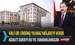 OSMANİYE: YENİ ADALET SARAYI BU YIL TAMAMLANACAK