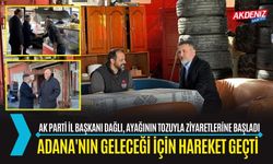 Tamer Dağlı, Adana İl Başkanlığı'na Atandıktan Sonra İlk Ziyaretlerini Gerçekleştirdi