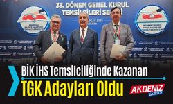 BİK'TE TGK ZAFERİ: BİK İHS TEMSİLCİLİĞİNDE KAZANAN TGK ADAYLARI OLDU