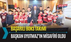 OSMANİYE: BOKS TAKIMI, BAŞKAN UYUTMAZ'IN MİSAFİRİ OLDU