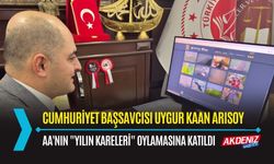 OSMANİYE: CUMHURİYET BAŞSAVCISI ARISOY, AA'DAN TERCİHİNİ YAPTI