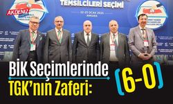 BİK SEÇİMLERİNDE TGK’NIN ZAFERİ: TGK’NIN ADAYLARI FİRESİZ KAZANDI (6-0)