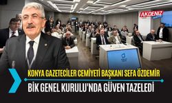 Sefa Özdemir, BİK Genel Kurulu'nda güven tazeledi