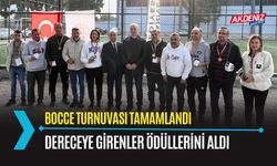 OSMANİYE: BOCCE TURNUVASI ÖDÜLLERİ VERİLDİ