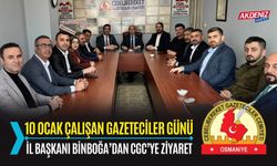 OSMANİYE: AK PARTİ İL BAŞKANI BİNBOĞA’DAN CGC’YE ANLAMLI ZİYARET