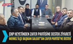 OSMANİYE: CHP HEYETİNDEN ZAFER PARTİSİNE DESTEK ZİYARETİ