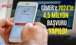 CİMER'e 2024'te 4,5 Milyon Başvuru Yapıldı