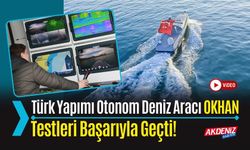 Türk Yapımı Otonom Deniz Aracı OKHAN, Testleri Başarıyla Geçti!