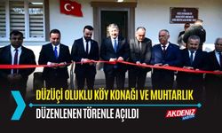 OSMANİYE: MUHTARLIK - KÖY KONAĞI TÖRENLE AÇILDI