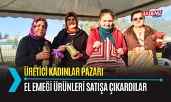 OSMANİYE: ÜRETİCİ KADINLAR PAZARI AÇILDI