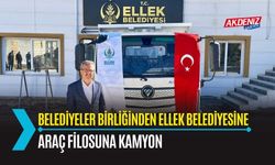 OSMANİYE: ELLEK BELEDİYESİNİN ARAÇ FİLOSUNA KAMYON DESTEĞİ