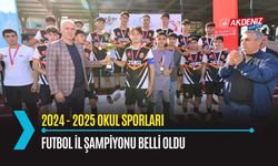 OSMANİYE: FUTBOLDA ŞAMPİYON SAMET AYBABA SPOR LİSESİ OLDU