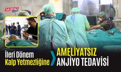 İleri Dönem Kalp Yetmezliğine Ameliyatsız Anjiyo Tedavisi