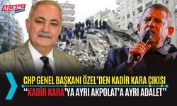 OSMANİYE:CHP GENEL BAŞKANI ÖZEL'DEN KADİR KARA ÇIKIŞI!