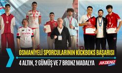 OSMANİYE: 4 ALTIN, 2 GÜMÜŞ, 7 BROZN MADALYA KAZANDILAR