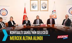 Konyaaltı Sahili'nin Geleceği Mercek Altına Alındı