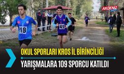 OSMANİYE: OKUL SPORLARI KROS YARIŞLARINA 109 SPORCU KATILDI