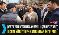 OSMANİYE:MİLLETVEKİLİ YANIK'TAN HASANBEYLİ TEMASLARI