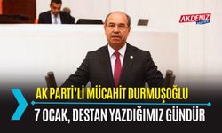 OSMANİYE: AK PARTİ'Lİ DURMUŞOĞLU, 7 OCAK BAYRAMINI KUTLADI