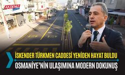 OSMANİYE: İSKENDER TÜRKMEN CADDESİ, KURTULUŞ COŞKUSUYLA AÇILDI