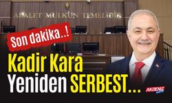 OSMANİYE'DE ŞOK KARAR! KADİR KARA YENİDEN TAHLİYE EDİLDİ