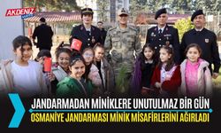 OSMANİYE: JANDARMADAN MİNİKLERE UNUTULMAZ BİR GÜN