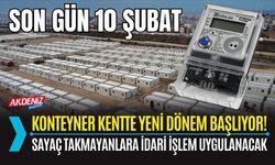 OSMANİYE GEÇİCİ KONAKLAMA MERKEZİ’NDE SAYAÇ ZORUNLULUĞU GETİRİLDİ