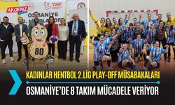 OSMANİYE: KADINLAR HENTBOL PLAY OFF MAÇLARI BAŞLADI (VİDEO)