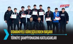 OSMANİYE: GÜREŞÇİLER TÜRKİYE ŞAPİYONASINA HAZIR