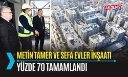 OSMANİYE: METİN TAMER VE SEFA EVLER İNŞAATININ YÜZDE 70'İ TAMAMLANDI