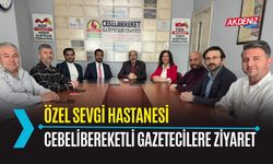 OSMANİYE: SEVGİ HASTANESİNDEN "GAZETECİLER GÜNÜ" DESTEĞİ