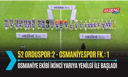 OSMANİYE EKİBİ, KENDİ KALESİNE ATTIĞI GOLLE YENİLDİ