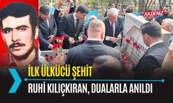 OSMANİYE: İLK ÜLKÜCÜ ŞEHİT RUHİ KILIÇKIRAN, DUALARLA ANILDI