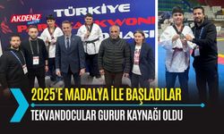 OSMANİYE: TEKVANDOCULAR YENİ YILA MADALYA İLE BAŞLADI