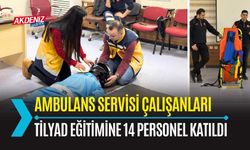 OSMANİYE: ACİL SAĞLIK ÇALIŞANLARINA TİLYAD EĞİTİMİ VERİLDİ