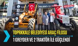 OSMANİYE: İLÇE BELEDİYESİNE 1 GRAYDER, 2 TRAKTÖR TAKVİYESİ