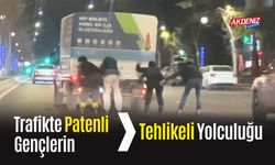 Trafikte Patenli Gençlerin Tehlikeli Yolculuğu