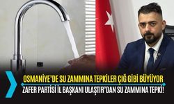 OSMANİYE’DE SU ZAMMINA TEPKİLER ÇIĞ GİBİ BÜYÜYOR