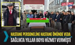 OSMANİYE DEVLET HASTANESİ'NDE PERSONELE DUYGUSAL VEDA