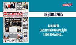 AKDENİZ GAZETESİNDE 07 Şubat 2025'TE HANGİ HABERLERE YER VERİLDİ