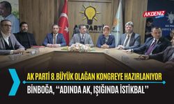 OSMANİYE: AK PARTİ 8.BÜYÜK OLAĞAN KONGREYE HAZIRLANIYOR